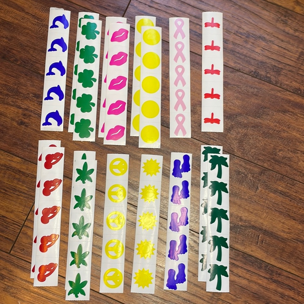 200 Tanning Stickers! ☀️